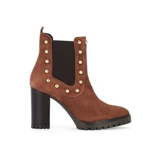 Barney’s of New York Suede Stud Boot